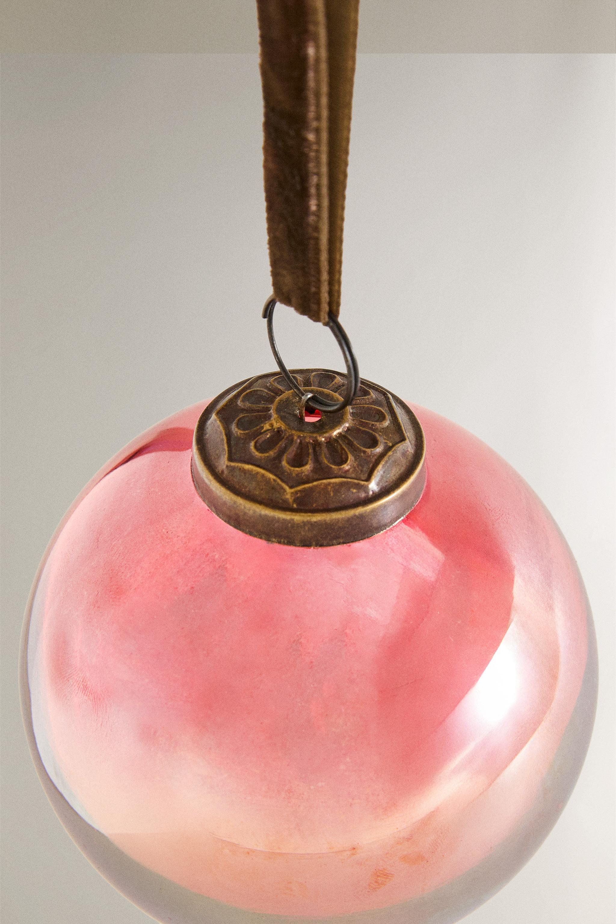 TRANSPARENT BALL CHRISTMAS TREE DECORATION